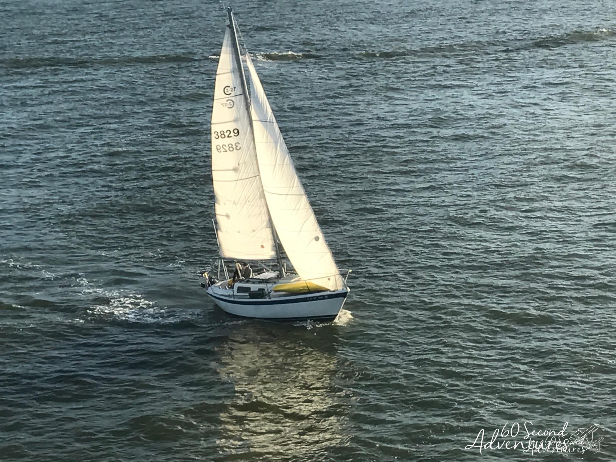 san francisco, sailing to angel island, angel island, how to sail to angel island, oyster point, oyster point marina, cal 2-27